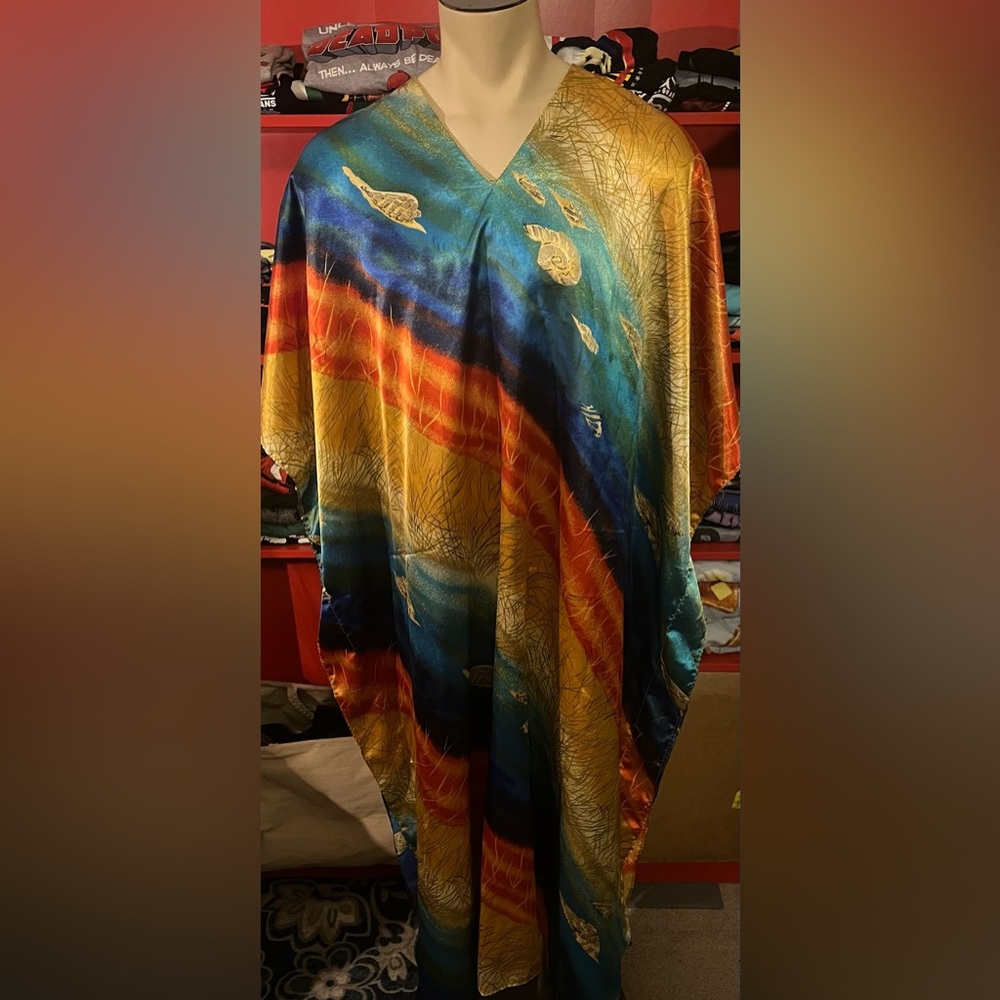 WINLAR Multi Color Kaftan X One Size ( Fits Most )